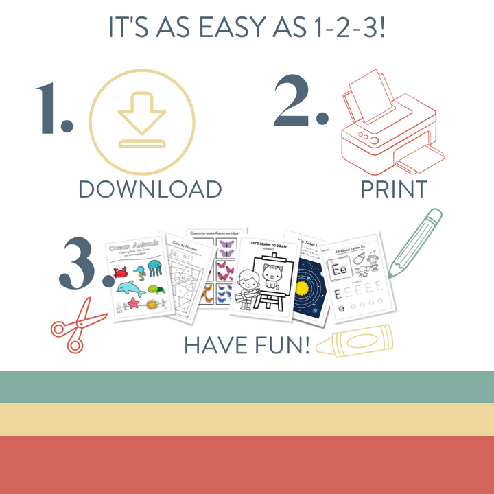 Early Learning Fun Activities Pack