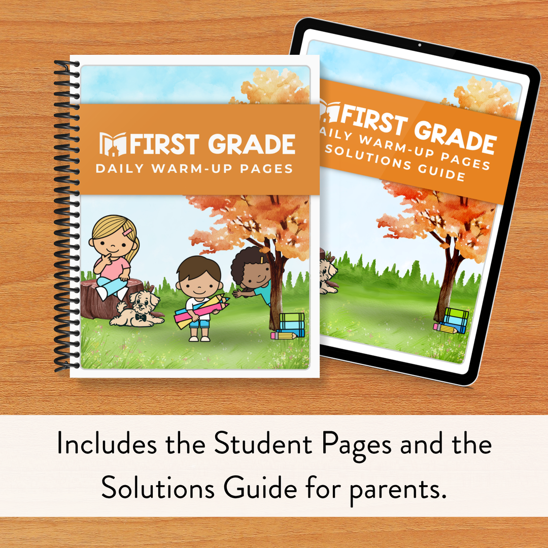 First Grade Warm-Up Pages