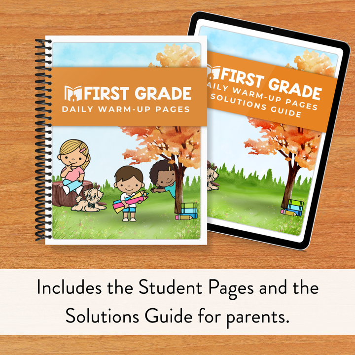 First Grade Warm-Up Pages