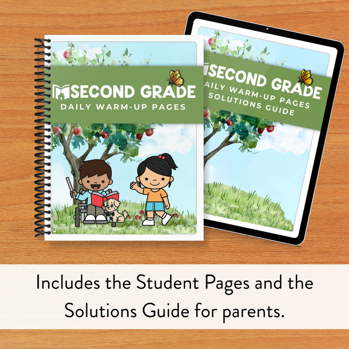 Second Grade Warm-Up Pages