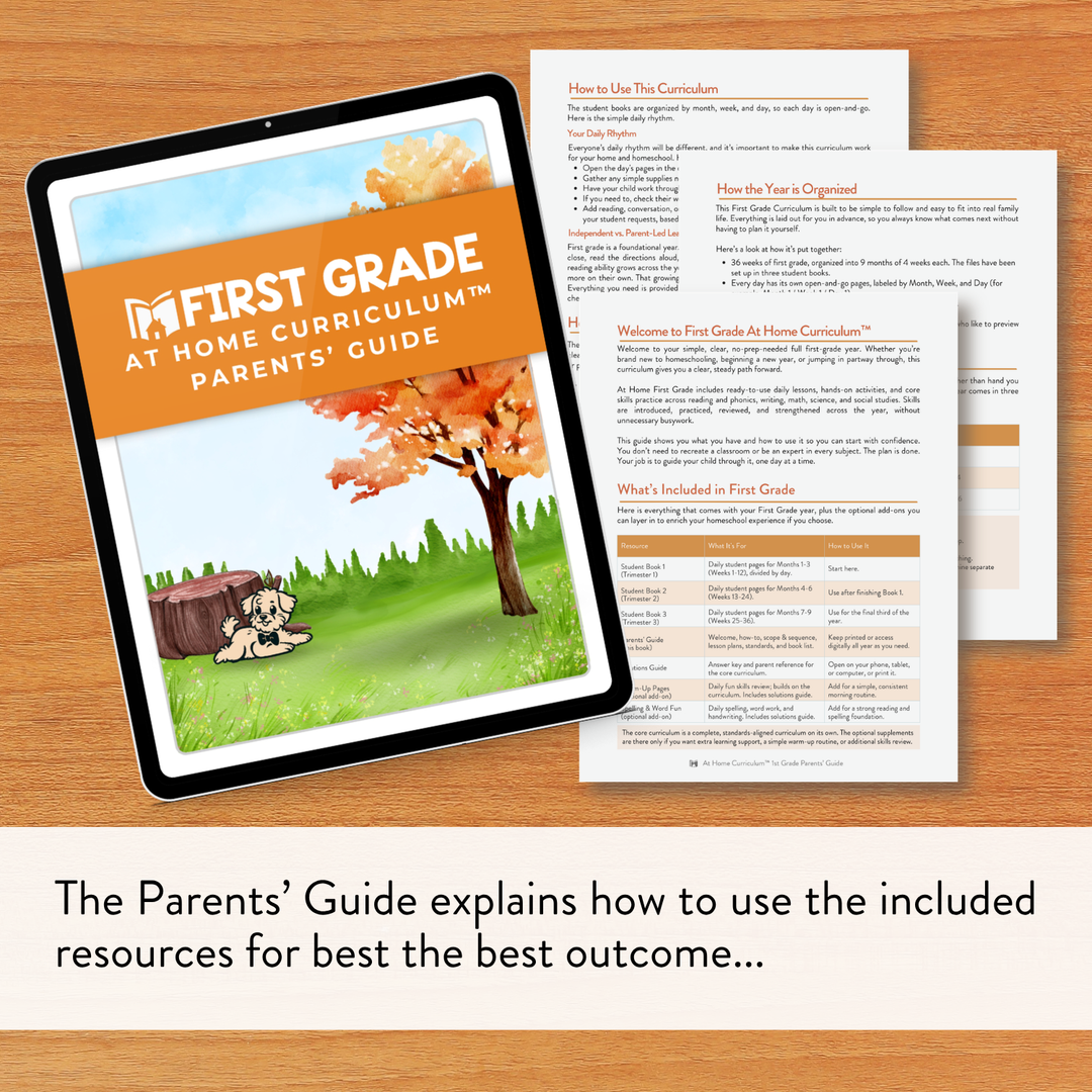 First Grade Curriculum