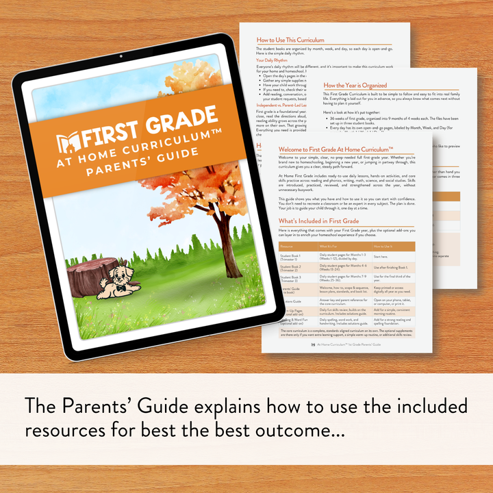 First Grade Curriculum