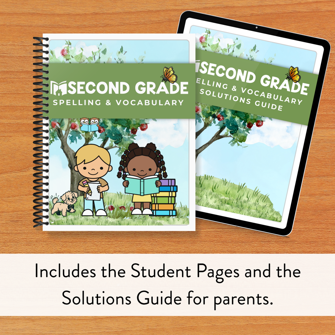 Spelling & Vocabulary for 2nd Grade