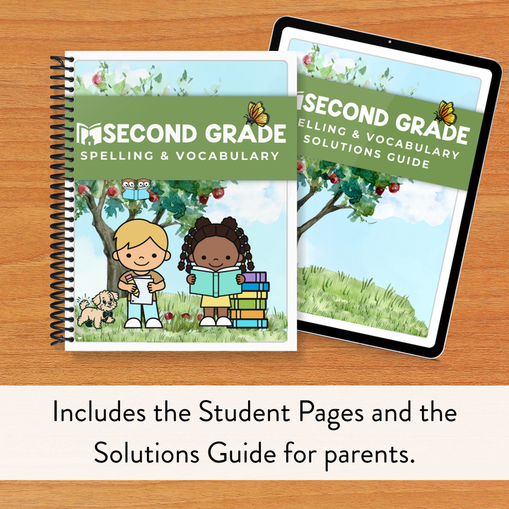 Spelling & Vocabulary for 2nd Grade