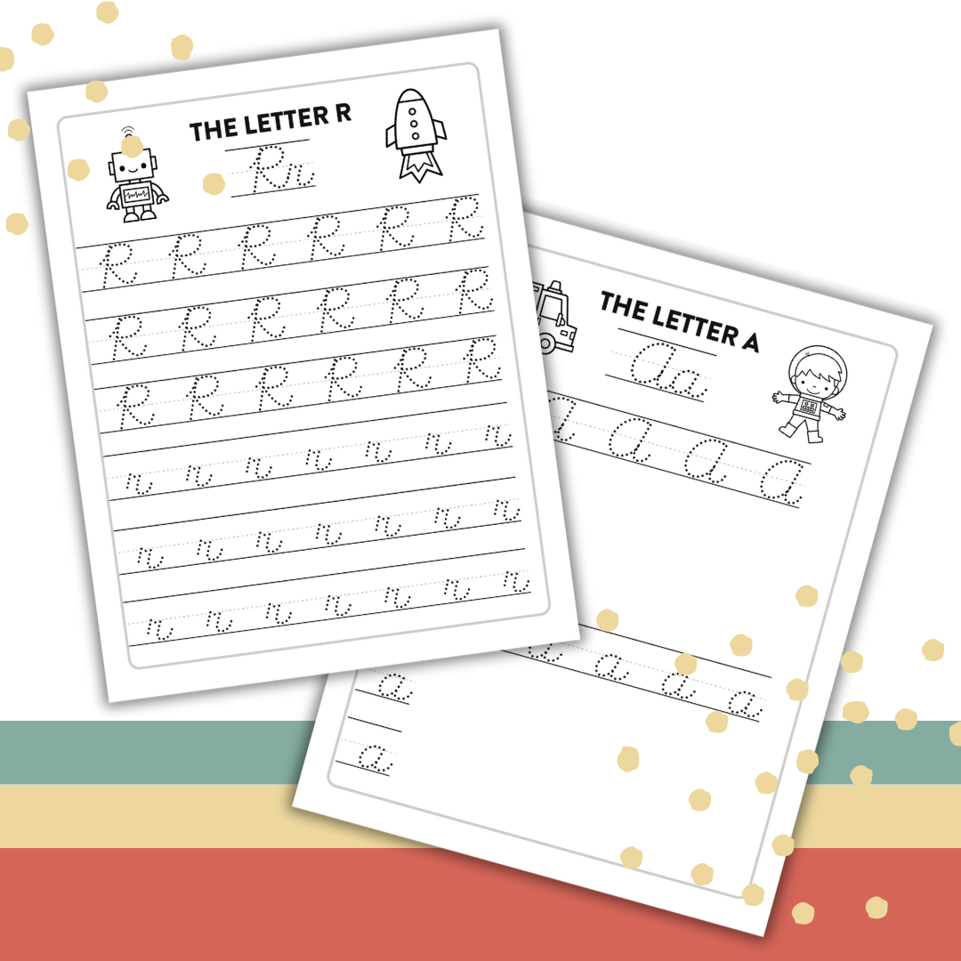 Cursive A-Z Worksheets