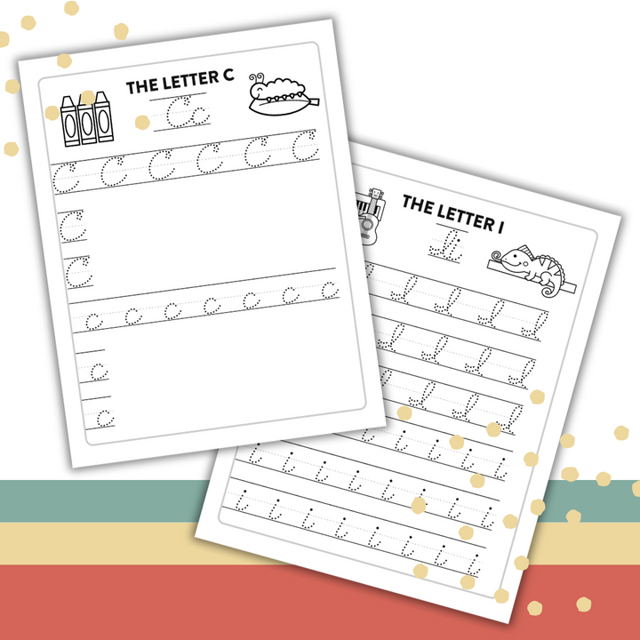 Cursive A-Z Worksheets