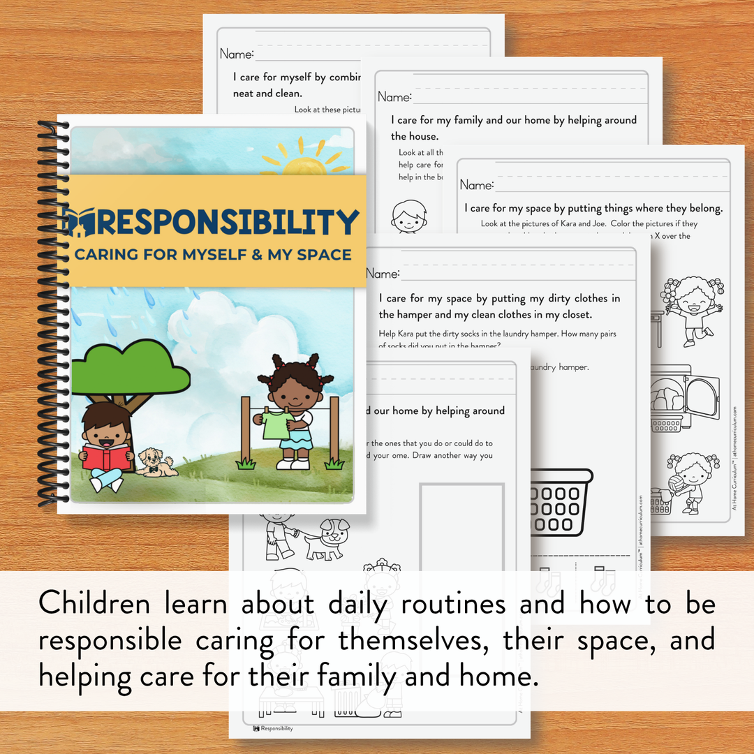 Life Skills: Kindergarten Readiness Pre-K Activity Pack
