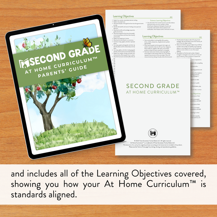 Second Grade Curriculum