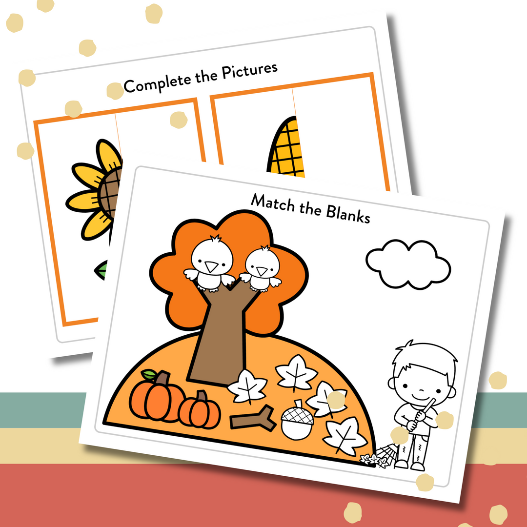Autumn Busy Book
