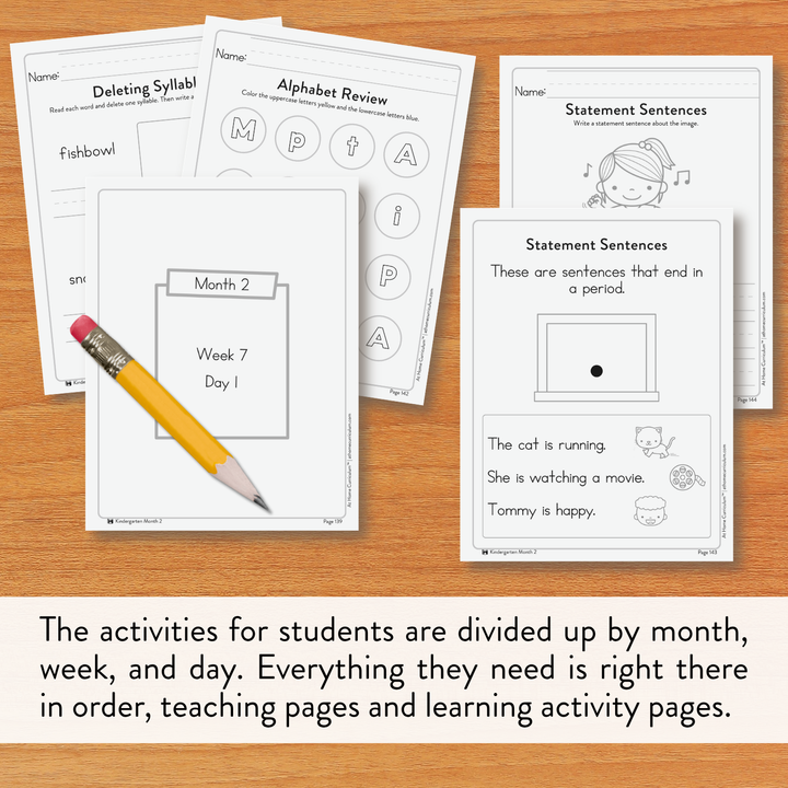 Kindergarten Curriculum