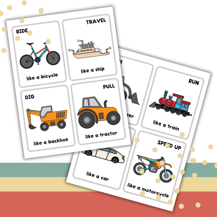 Movement Challenge Activity Cards