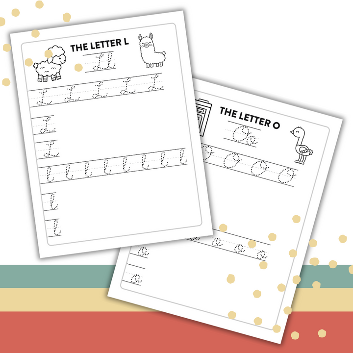 Cursive A-Z Worksheets