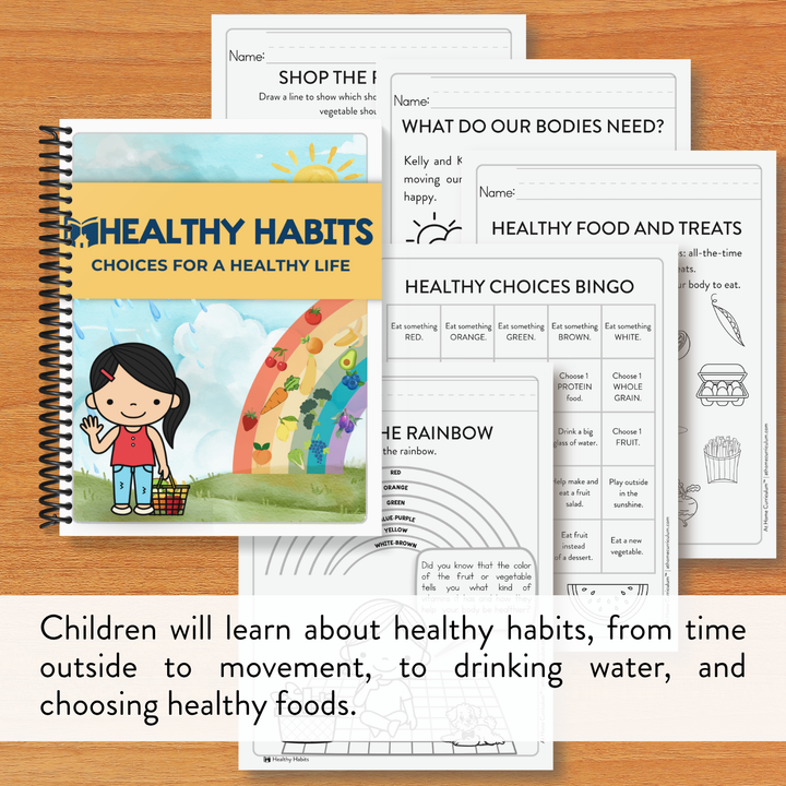 Life Skills: Kindergarten Readiness Pre-K Activity Pack