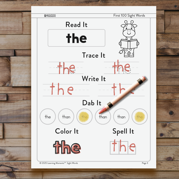 Sight Words Safari