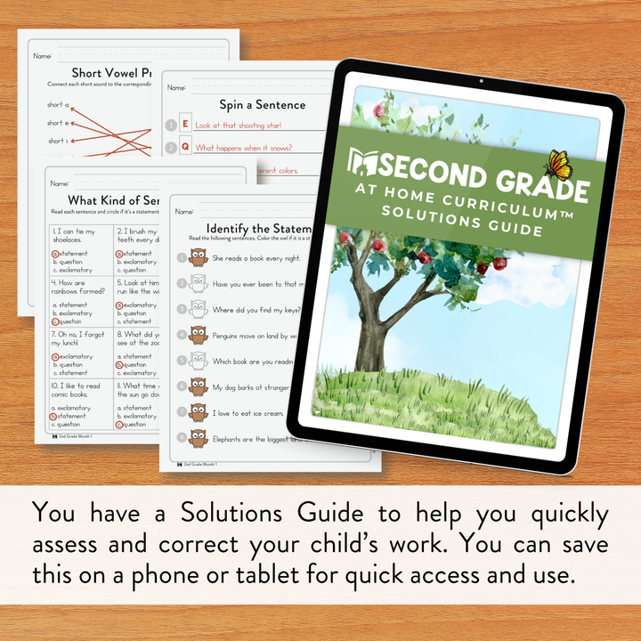 Second Grade Curriculum