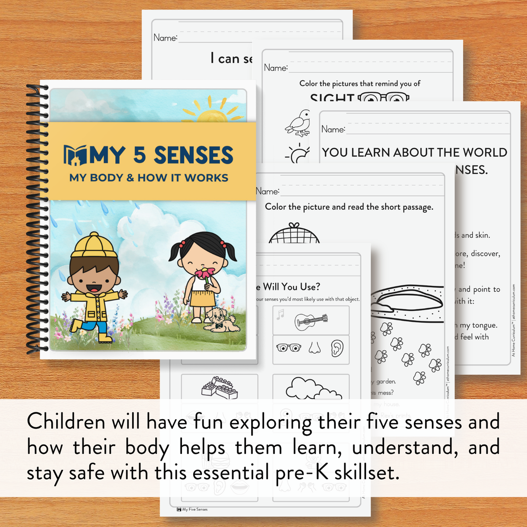 Life Skills: Kindergarten Readiness Pre-K Activity Pack