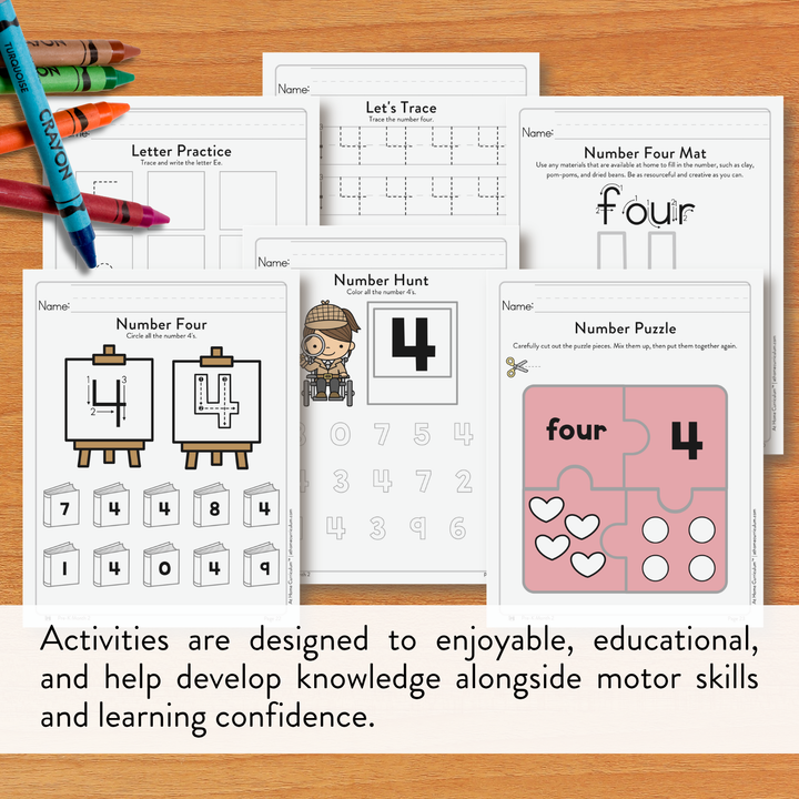 Pre-K At Home Curriculum (TK)