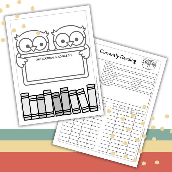 📚 Reading Journal: Logs, Reviews &amp; Reading Fun! 📚