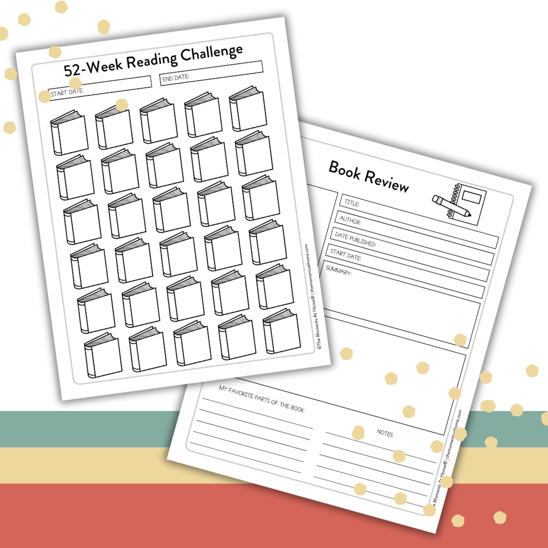 📚 Reading Journal: Logs, Reviews &amp; Reading Fun! 📚