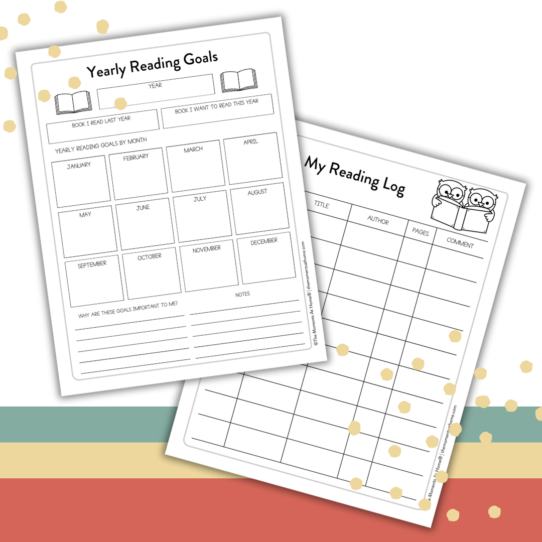 📚 Reading Journal: Logs, Reviews &amp; Reading Fun! 📚