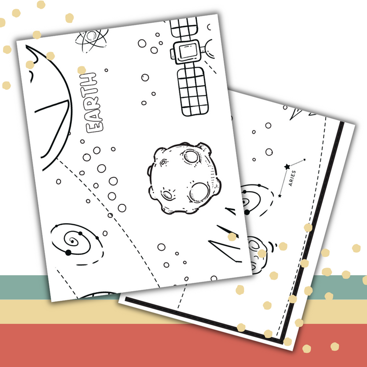 Jumbo Solar System Poster