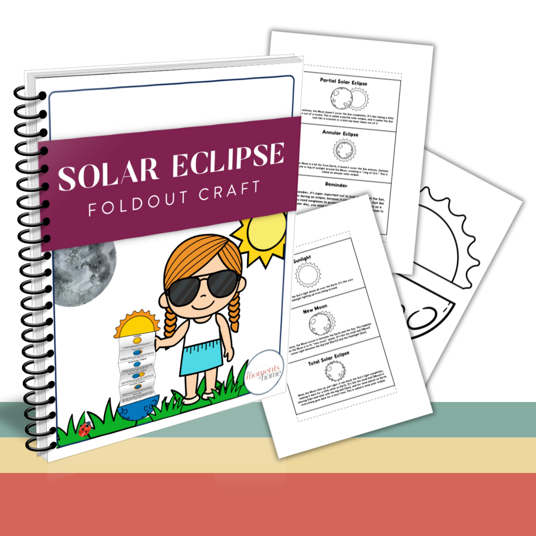 Solar Eclipse Foldout Craft – At Home Curriculum™